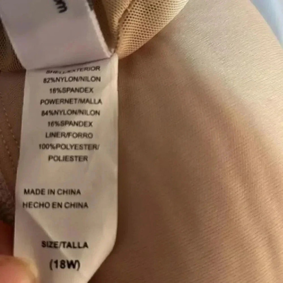 Always For Me NWOT plus size 18w tankini - Picture 4 of 5